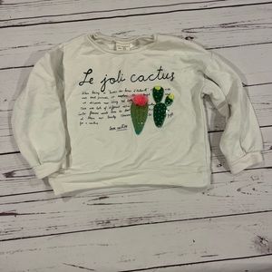 Girls Zara sweater